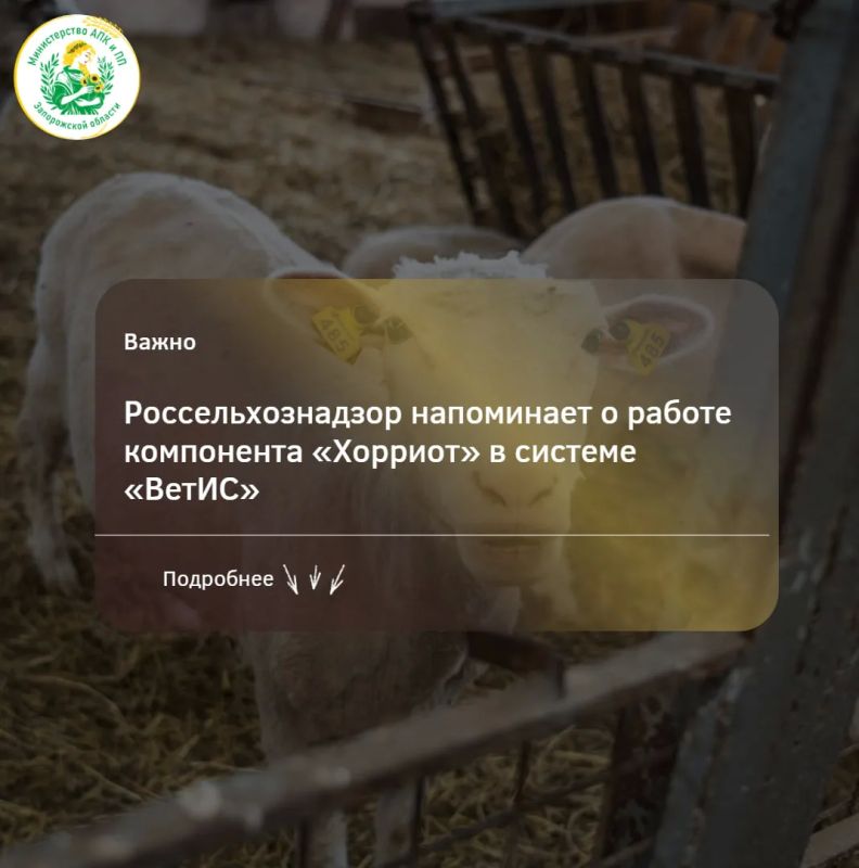 «Хорриот» используется для учета и маркировки животных – каждому животному присваивается уникальный номер, а в систему заносятся основные сведения о содержании и проведённых ветеринарных мероприятиях