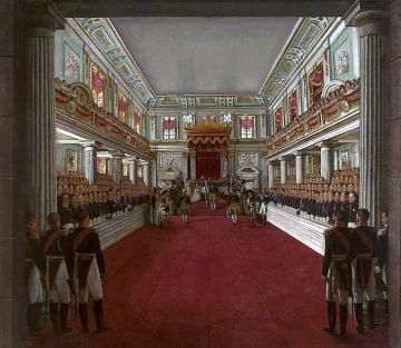 это было сегодня.... 24 мая 1829 года в Варшаве прошла торжественная коронация Императора Всероссийского Николая I как Царя Польского