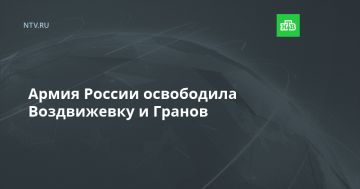 Армия России освободила Воздвижевку и Гранов