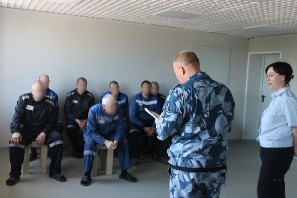 В КП-3 УФСИН России по Запорожской области с осужденными, готовящимися к освобождению, проведено занятие в рамках «Школы подготовки к освобождению»