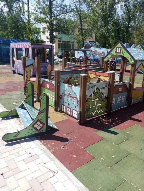 Неприятель атаковал детский сад в Энергодаре