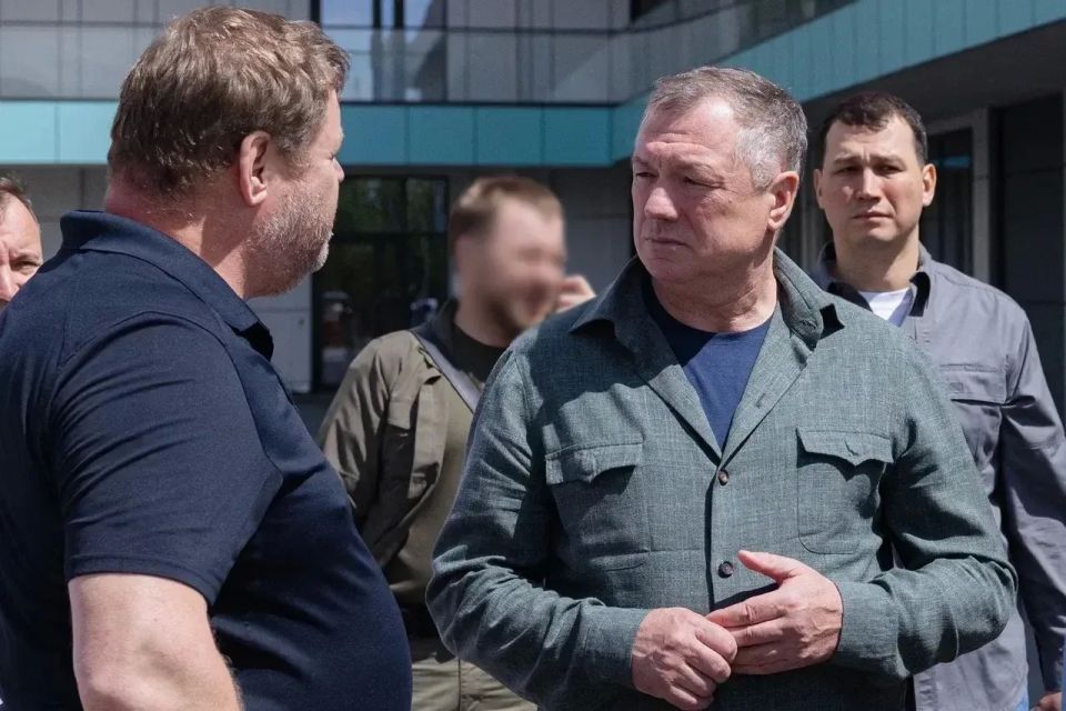 Евгений Балицкий: Запорожскую область с рабочим визитом посетил заместитель Председателя Правительства России Марат Шакирзянович Хуснуллин