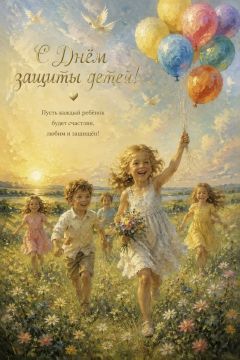 С Днём защита детей!. Наши маленькие герои, те, на ком действительно держится культура, спорт и развитие городского округа Мелитополь, поздравляем вас с Днём Защиты Детей! Пусть ваше детство будет разрисовано яркими...