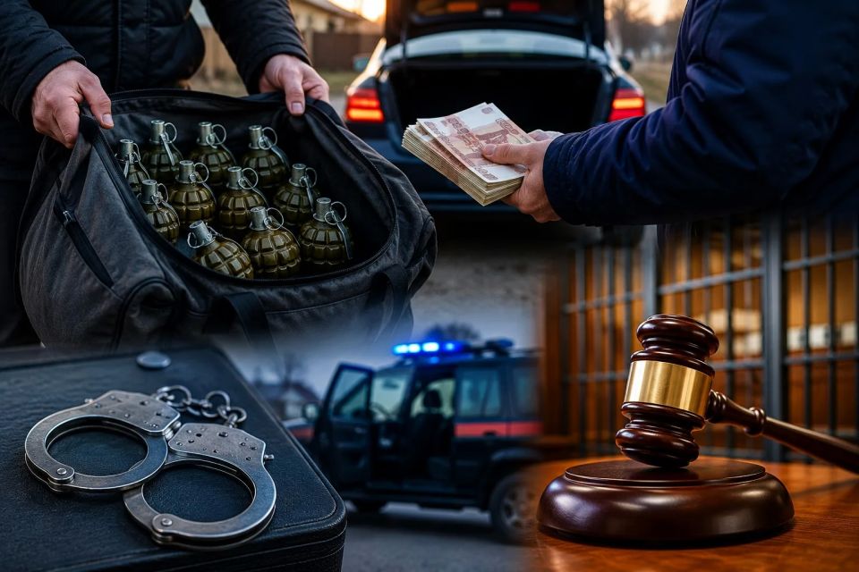 Попытка продать арсенал гранат обернулась 8 годами колонии