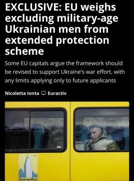 Страны ЕС рассматривают возможность исключения украинских мужчин призывного возраста из программы расширенной защиты, — Euractiv