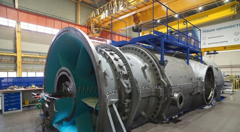 Хабаровской ТЭЦ-4 отправлена инновационная газовая турбина большой мощности