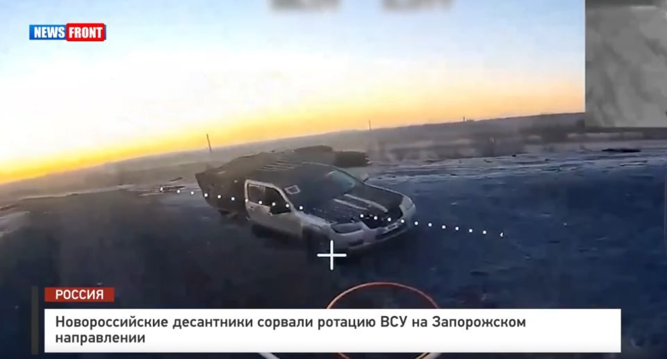 Новороссийские десантники сорвали ротацию ВСУ на Запорожском направлении