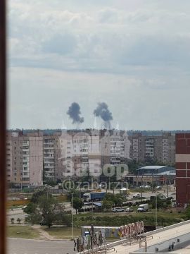 В течении последнего часа в Запорожье несколько мощных прилетов