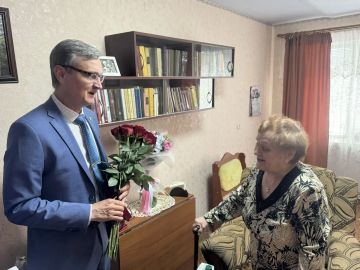 Жительница Бердянска Антонина Сушко отметила 95-летний юбилей