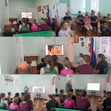 Мы против курения. В клубе досуга села Обильное состоялась профилактическая беседа «Мы против курения» с показом тематического видеоролика