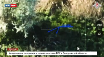 Уничтожение опорников и личного состава ВСУ в Запорожской области