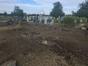 В Запорожской области ВСУ атаковали православное кладбище