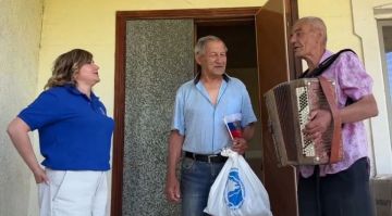 В Черниговском районе ветеранов и детей войны поздравили в преддверии Дня России