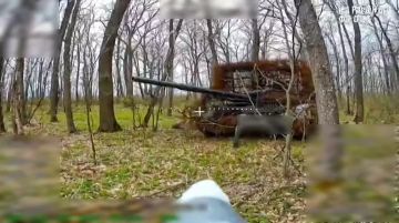 Боевая работа операторов FPV-дронов из 83МСП на одном из участков фронта