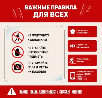 Правила поведения при атаке БПЛА