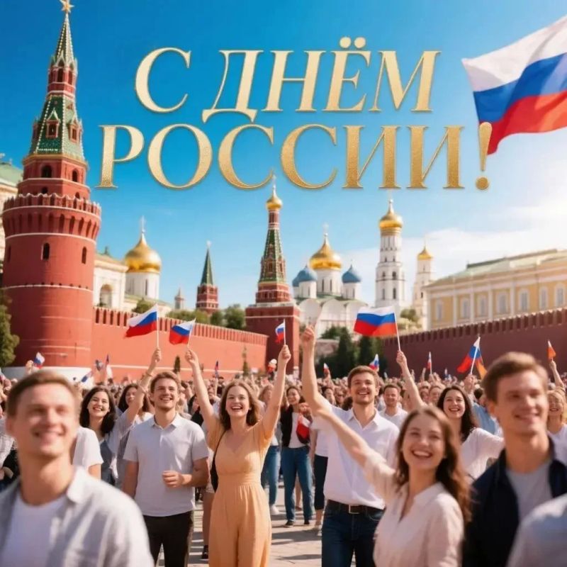 Министерство имущественных и земельных отношений Запорожской области поздравляет жителей региона с Днём России!