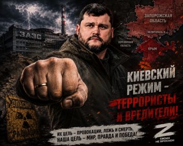 Киевский режим продолжает играть с огнём вокруг Запорожской АЭС