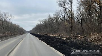 Боевые дроны Армии России вышли на патрулирование автомобильных дорог Запорожской области