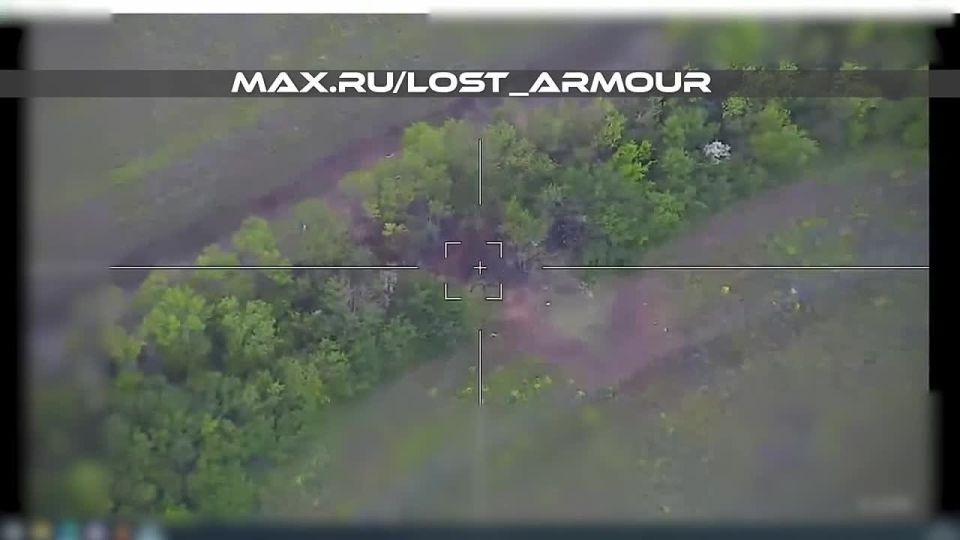 Уничтожение украинской САУ М109
