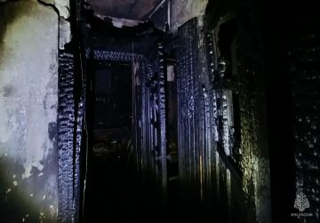 При пожаре в Токмаке пострадали 4 человека, в том числе 2 детей