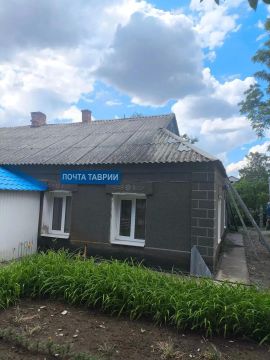 Шефы из Марий Эл помогли восстановить здание почты в Новоукраинке после атаки БПЛА