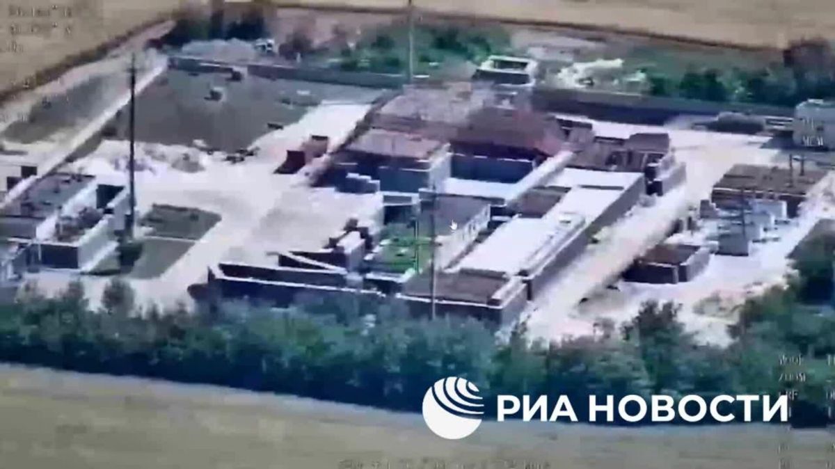 «Герань» поразила украинскую газораспределительную подстанцию в Люцерне Запорожской области