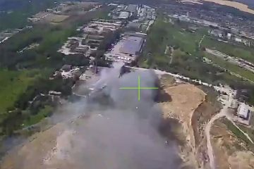 Войска России нанесли удар «Геранями» по газохранилищу в районе Запорожья