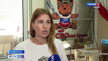 В Симферополе волонтёры группы «Шьём СВОим» передали специальную одежду в военные госпитали на Херсонское и Запорожское направления
