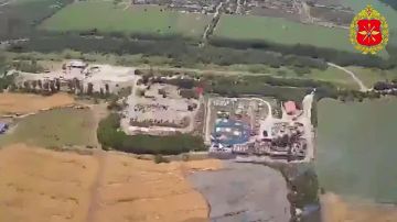 Российские «Герани» и «Герберы» ударили по нефтебазе ВСУ «Канцеровка» в Запорожье