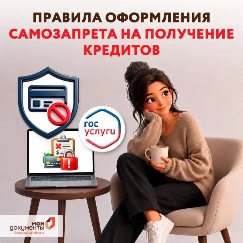 Правила оформления самозапрета на получение кредитов