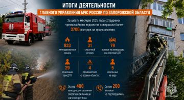 Итоги работы МЧС России по Запорожской области за первое полугодие 2026 года: количество пожаров снизилось на 43%