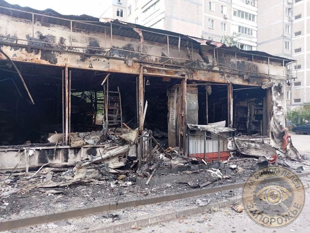 Ранним утром ВСУ нанесли удары по городу Энергодар
