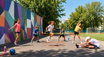 В Запорожской области стартовала акция «Спорт глазами детей»