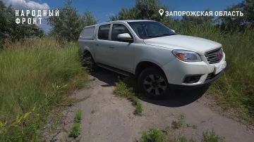 Внедорожник от Народного фронта — десантникам запорожского направления