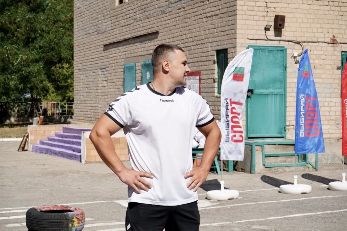 Спортивная зарядка прошла в Детском садике № 44 «Радуга»