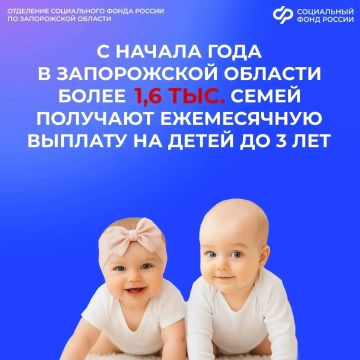 Более 1,6 тысячи семей из Запорожской области начали получать выплату из маткапитала