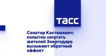 Игорь Кастюкевич: «Что не съем, то понадкусываю» - эта украинская поговорка точно характеризует тактику ВСУ с ударами по Энергодару и ЗАЭС