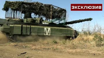 Танк Т-90 «Прорыв» стер в пыль пункт запуска БПЛА в Запорожской области