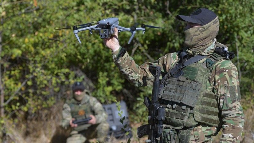ВС России с помощью БПЛА сорвали ротацию боевиков ВСУ в Запорожской области