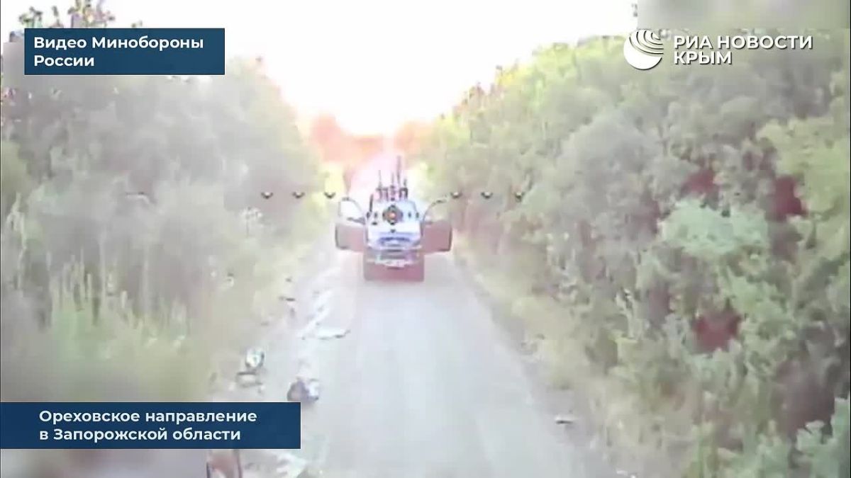 Десятки объектов в сутки: российские военные жгут технику ВСУ на Запорожской области