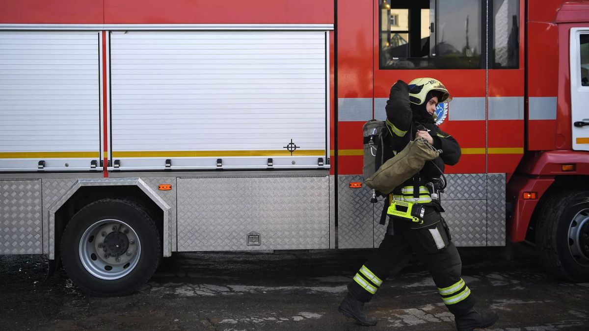 При атаке дронов ВСУ в Энергодаре сгорел супермаркет
