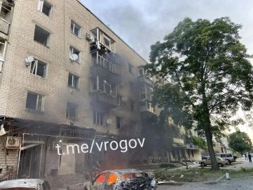 Владимир Рогов: Нацисты атаковали жилой район — пострадала 87-летняя женщина