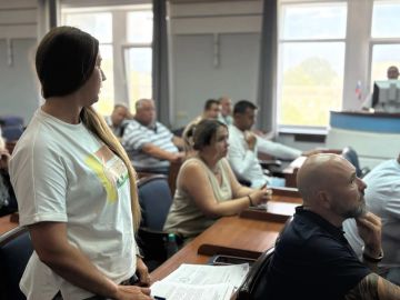 В Бердянске состоялось очередное заседание Бердянского городского Совета депутатов