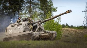 САУ «Мста-С» уничтожили пункты управления БПЛА ВСУ в Запорожской области