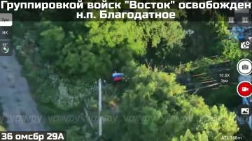 ВС РФ освободили Благодатное в Запорожье