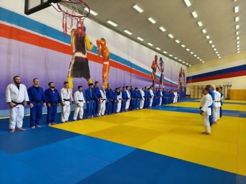 Спортсмен Запорожской области по дзюдо (спорт слепых) принял участие в УТМ в г.Лобня