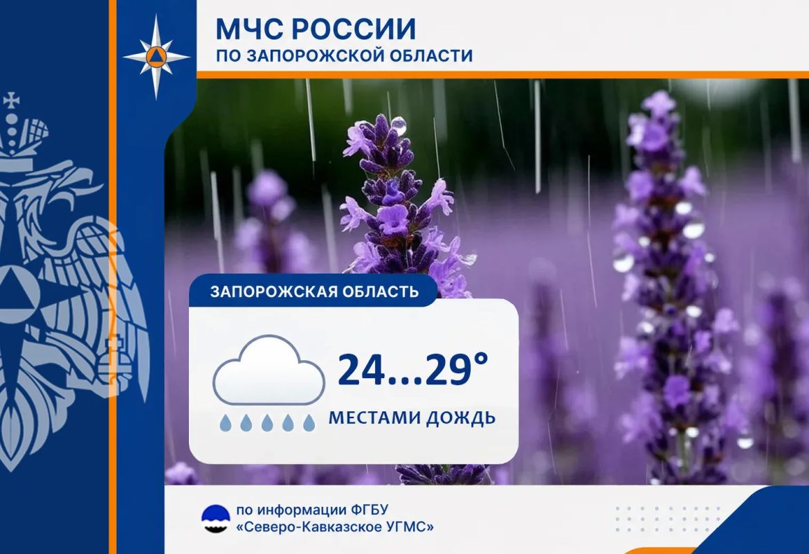 С 23 на 24 июля на территории региона ожидается: