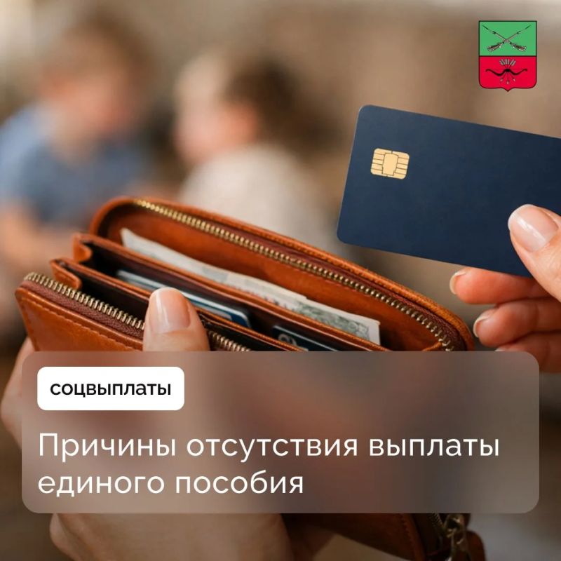 Причины задержки или отсутствия выплаты единого пособия