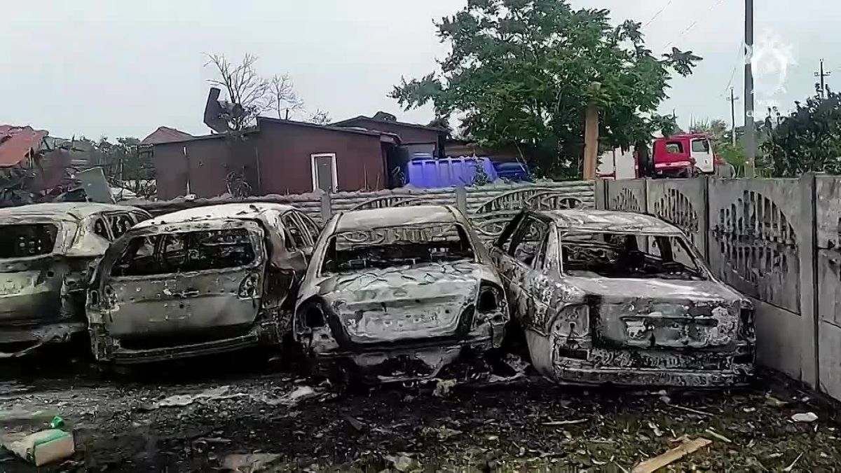 Владимир Рогов: Кадры последствий атаки боевиков ВСУ на турбазы в Запорожской области