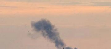 Кадры прилётов по Запорожью